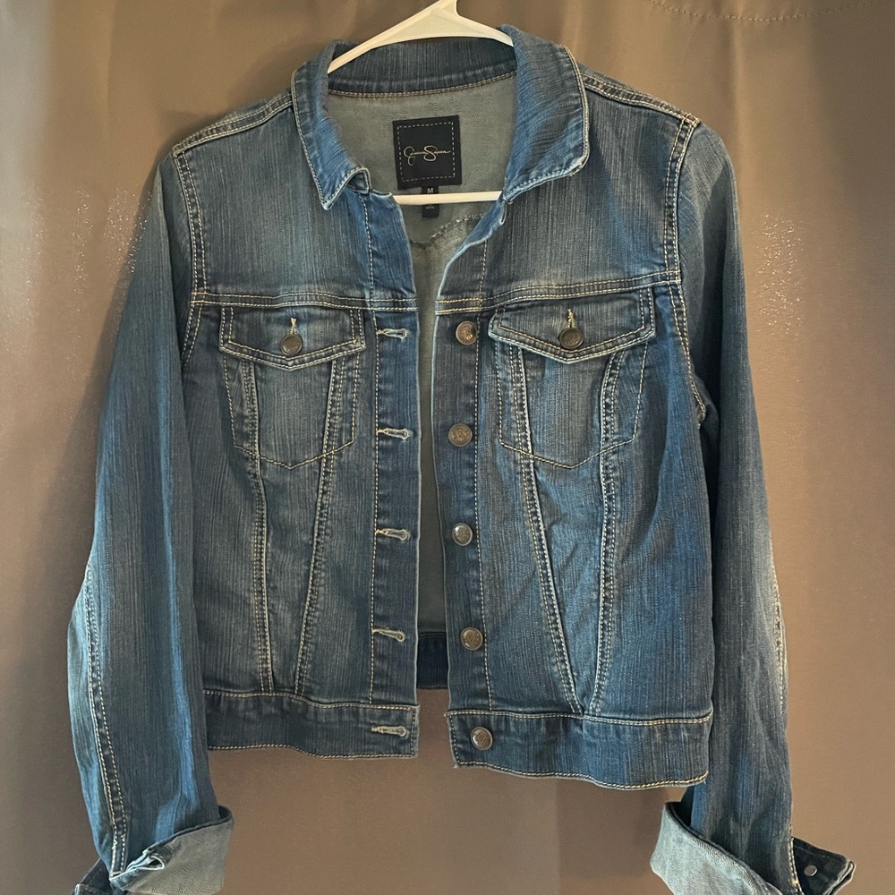 Cropped Jean Jacket
